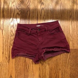 ✨burgundy shorts✨